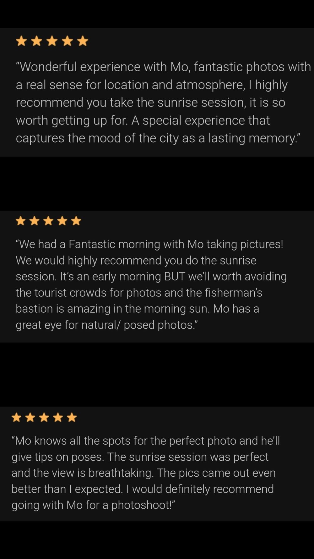 Client review collection 5