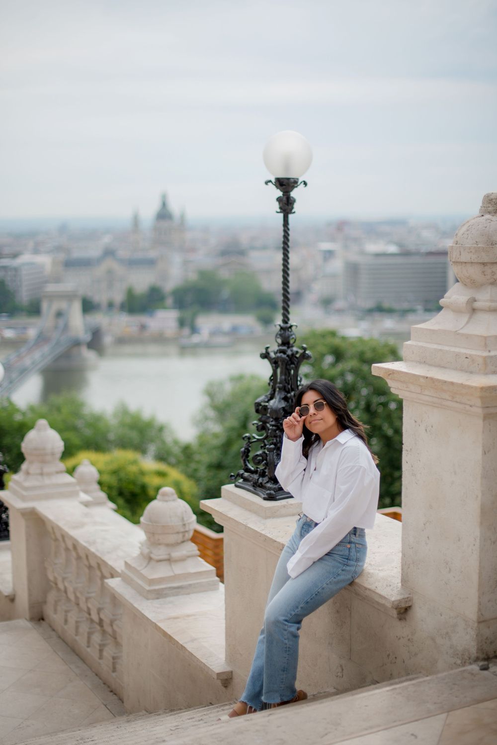 Dulce during a Foto Bellissimo Budapest photo shoot