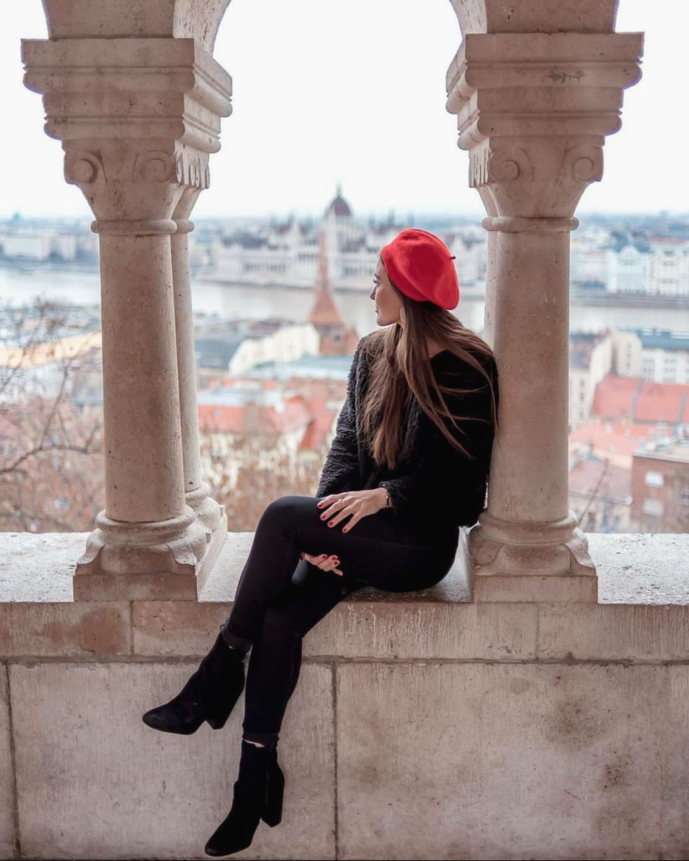 Stephanie during a Foto Bellissimo Budapest photo shoot